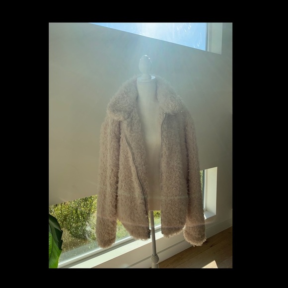 Men’s Shaggy Bomber Jacket - Picture 2 of 5